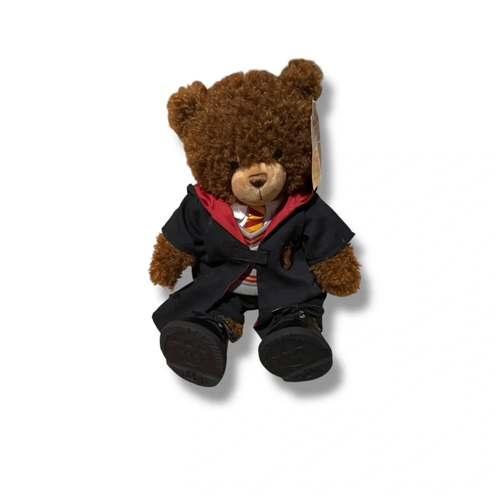 Build-A-Bear Harry Potter Teddy Plush Gryffindor Robe Stuffed Animal Collectible